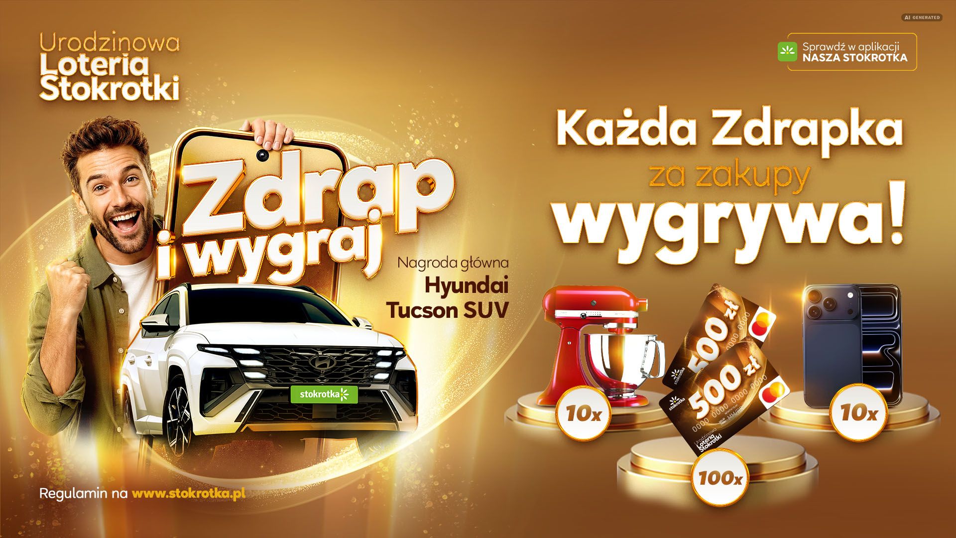 URODZINOWA LOTERIA STOKROTKI